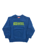 Boys Blue Logo Sweatshirt 1