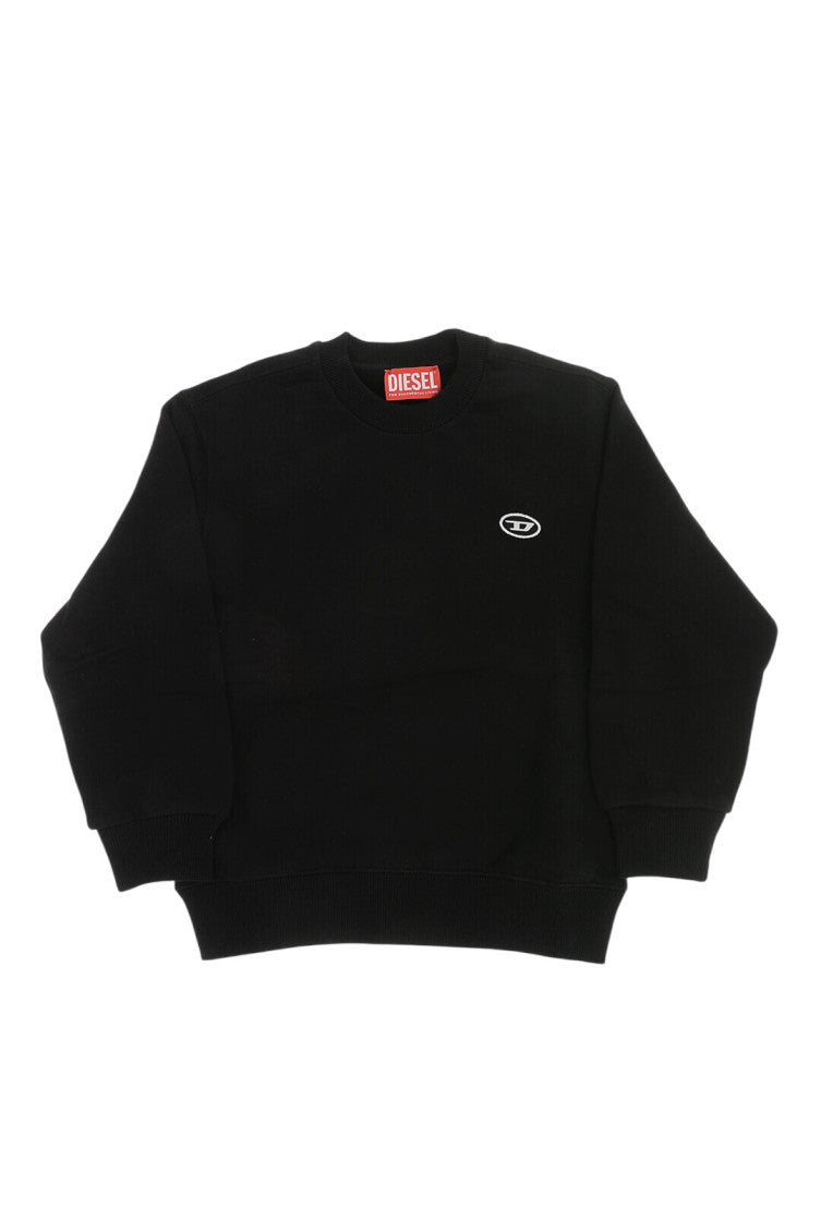 Boys Black Logo Sweatshirt 1