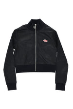 Girls Navy Blue Logo Jacket 1