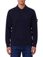 Navy Blue Full Sleeves Polo 1