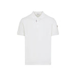 White Solid Shirt Collar Polo 1