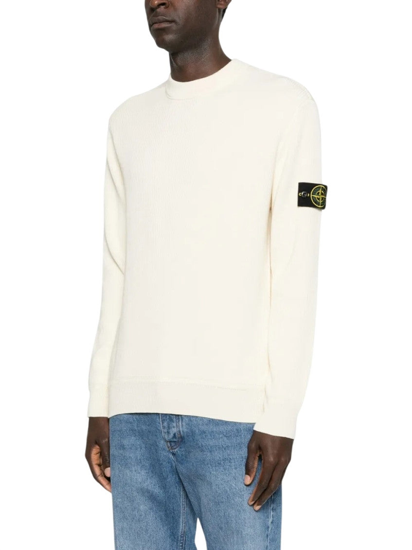 Off White Crew Neck Sweater 2
