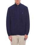Navy Blue zip Up Cardigan 1