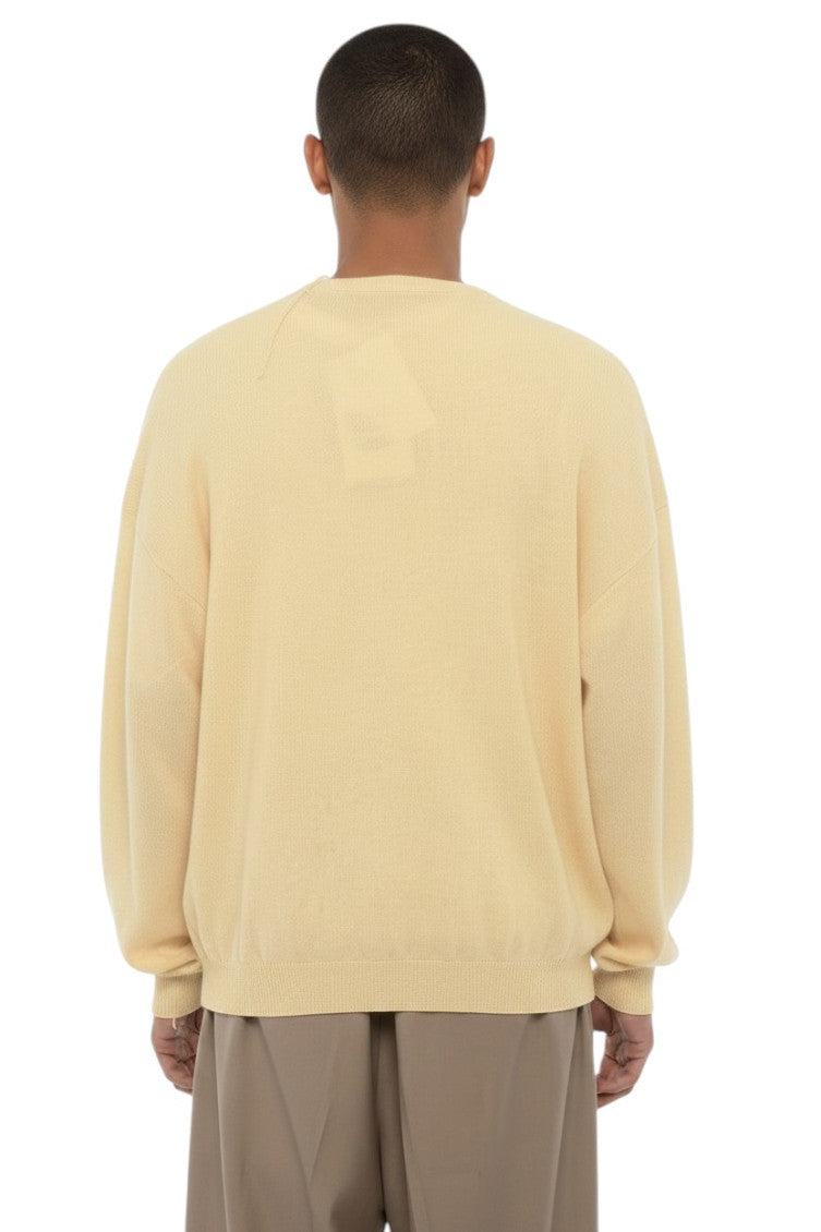 Yellow Distressed Sweater 2
