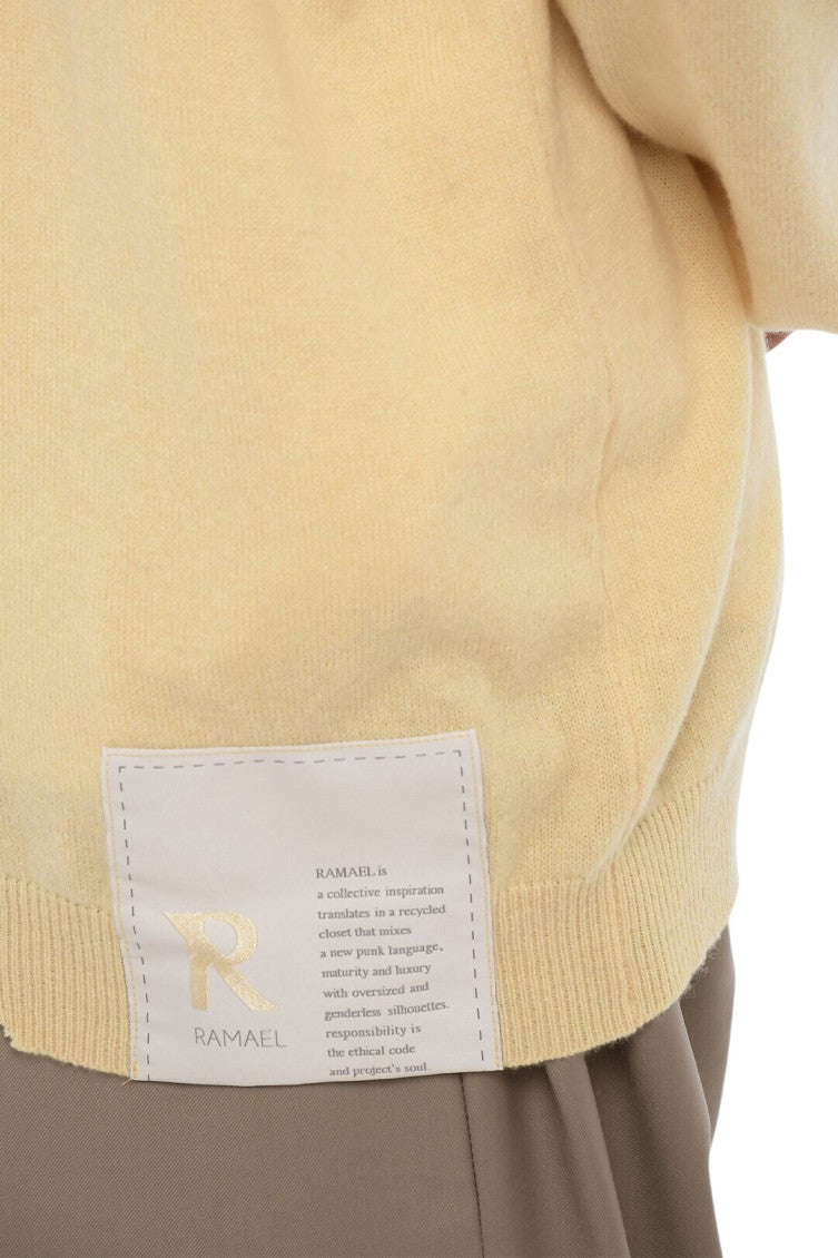 Yellow Distressed Sweater 3