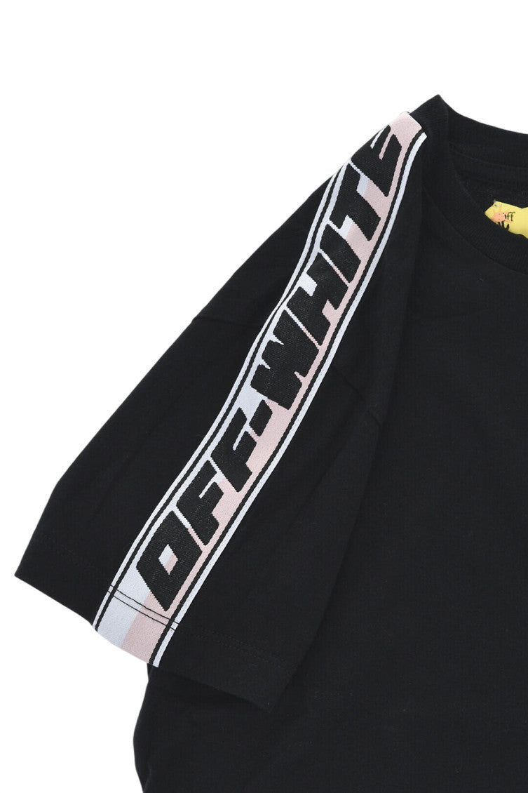Girls Black Stripes T-Shirt 3