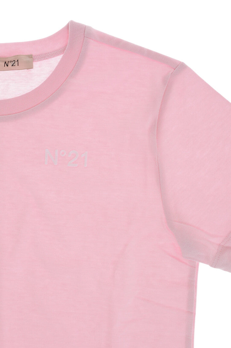 Girls Pink Logo T-Shirt 3