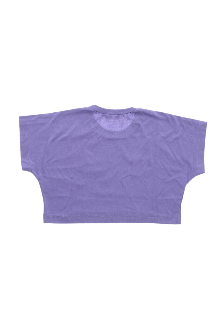 Girls Purple Logo T-Shirt 2