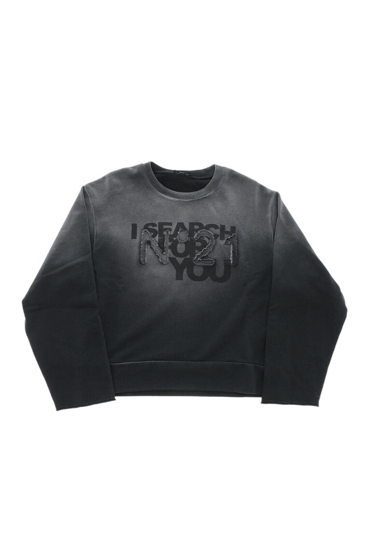 Boys Black Graphic Sweatshirt 1