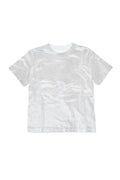Girls White Solid T-Shirt 1