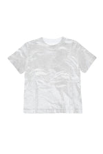 Girls White Solid T-Shirt 1