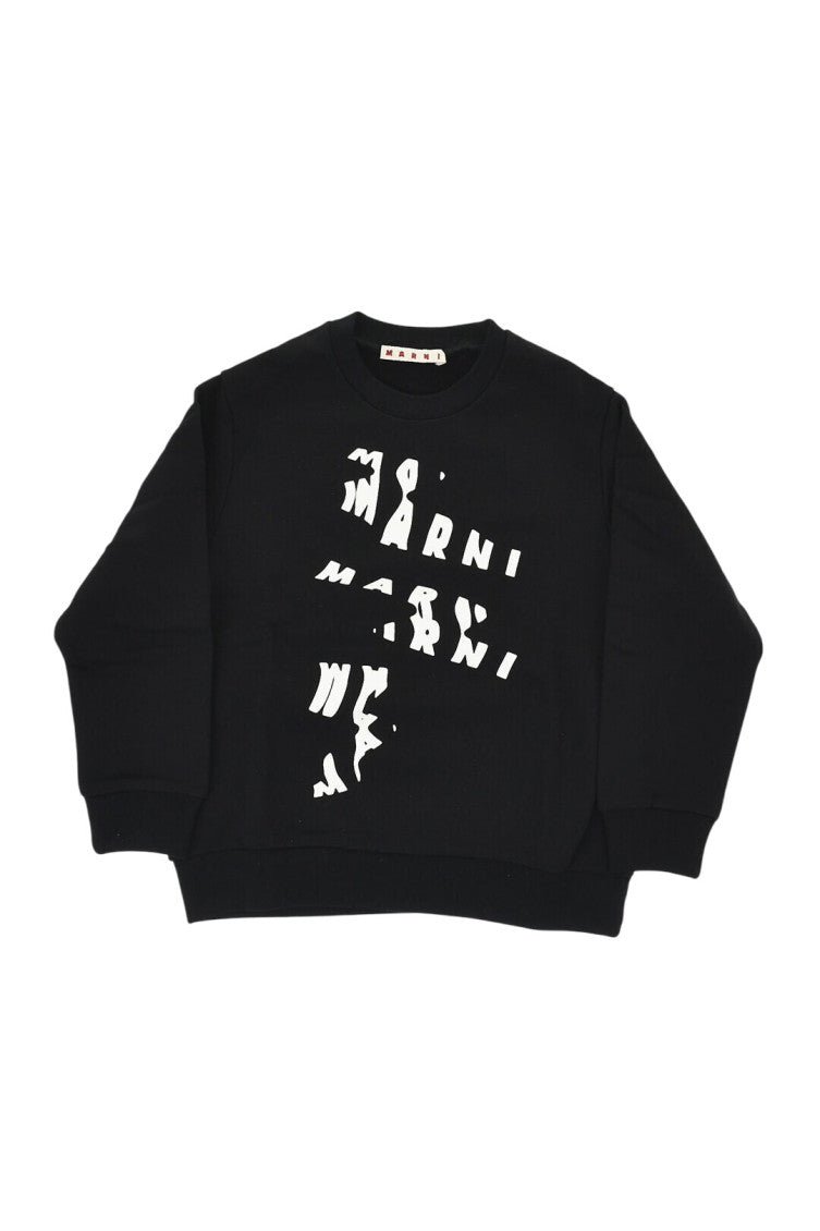 Kids Black Graphic Sweatshirt 1