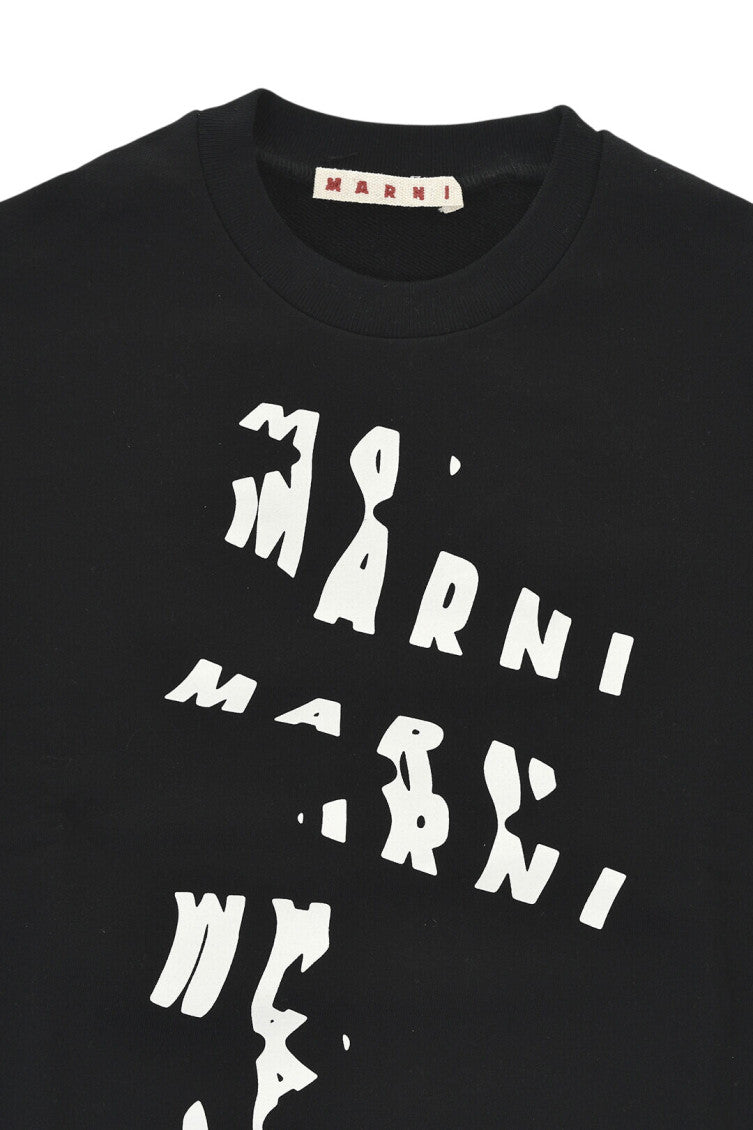 Kids Black Graphic Sweatshirt 3