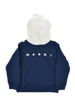 Kids Blue Logo Hoodie 1