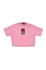 Girls Pink Logo T-Shirt 1