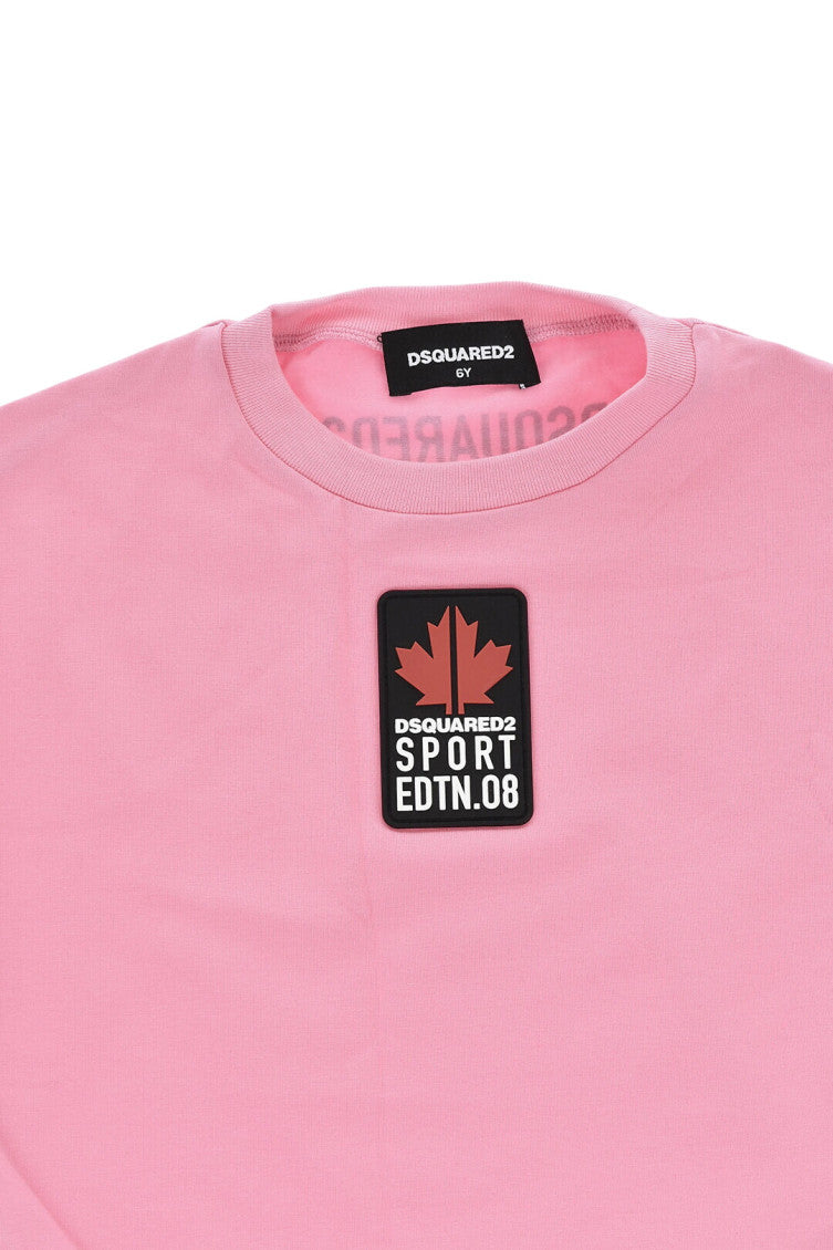 Girls Pink Logo T-Shirt 3