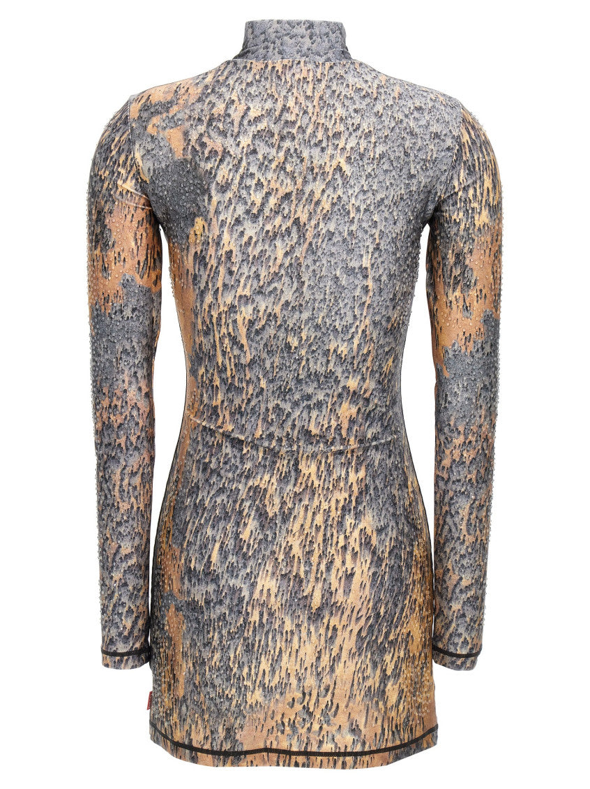 Grey Eleo Long Sleeve  Dress 2