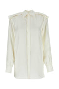 White Pointed Collars Shirt 1