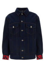 Navy Blue Denim Jacket 1