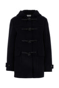 Navy Blue Wool Duffle Coat 1