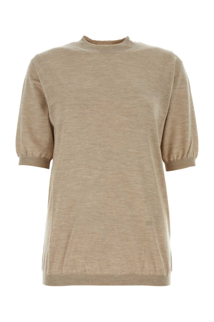 Beige Cashmere Sweater 1