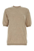 Beige Cashmere Sweater 1