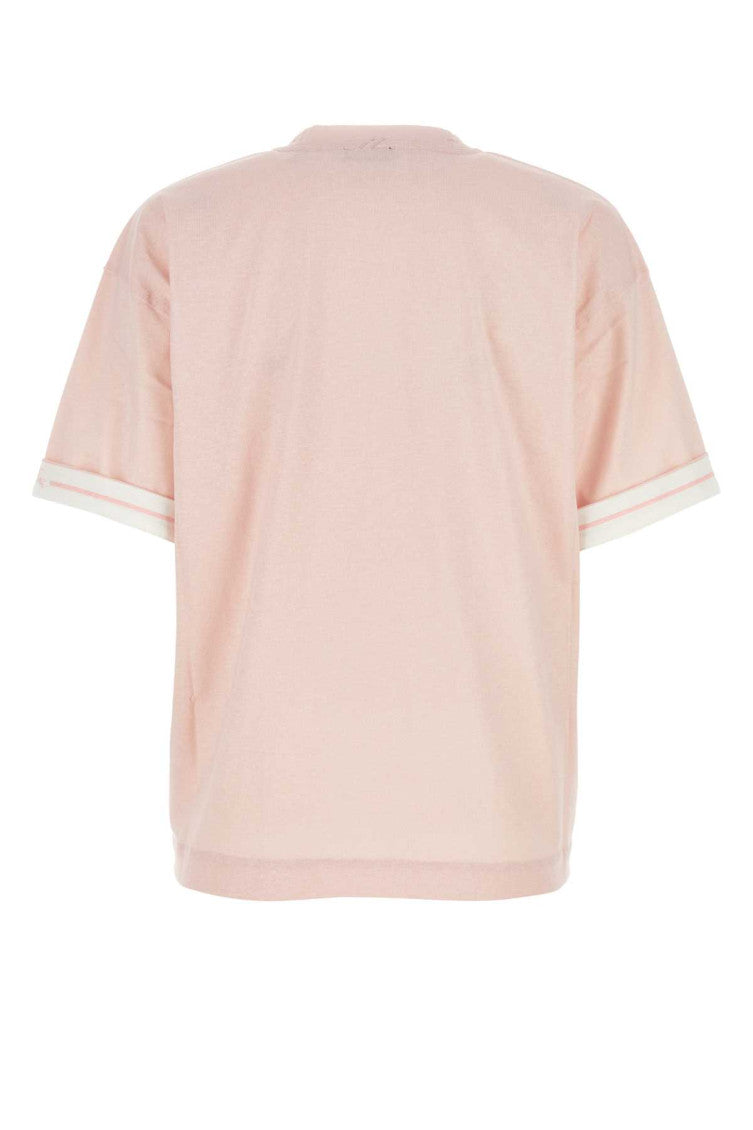 Pink Round Neck T-shirt 2