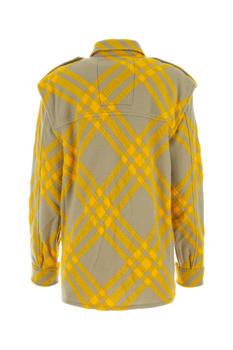 Yellow Check Pattern Shirt 2