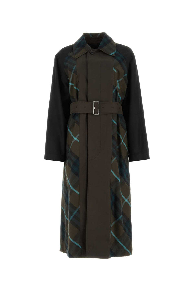 Multi Color Reversible Trench Coat 1
