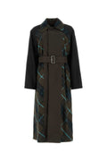 Multi Color Reversible Trench Coat 1