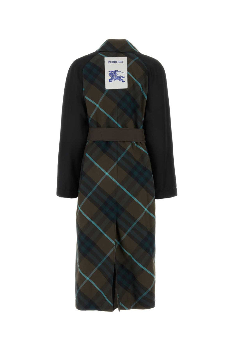 Multi Color Reversible Trench Coat 2
