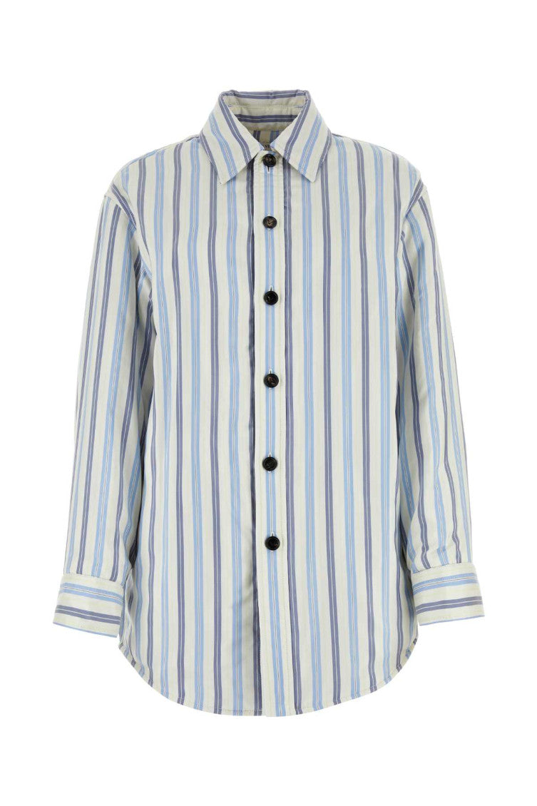 Multicolor Embroidered Oversize Padded Shirt 1