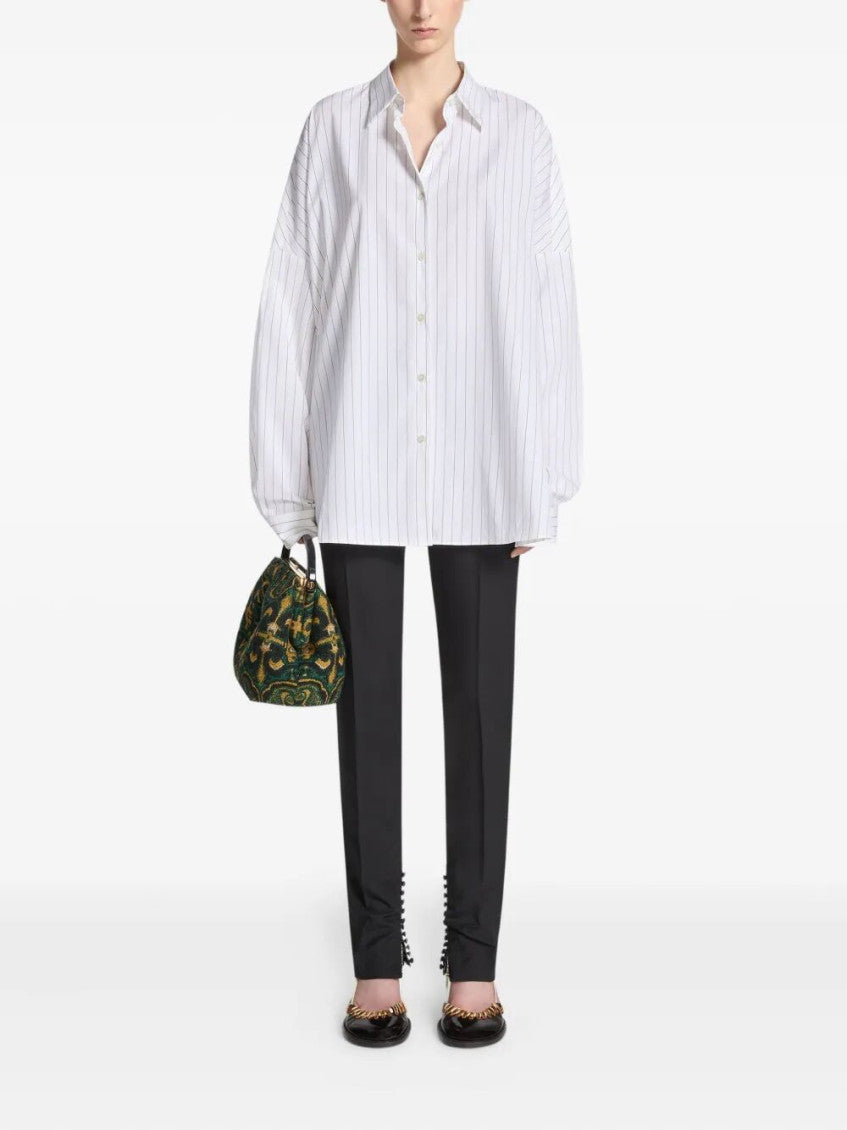 White Striped Shirt 4
