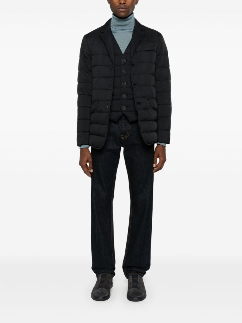 Black Panciotto Quilted Vest 5