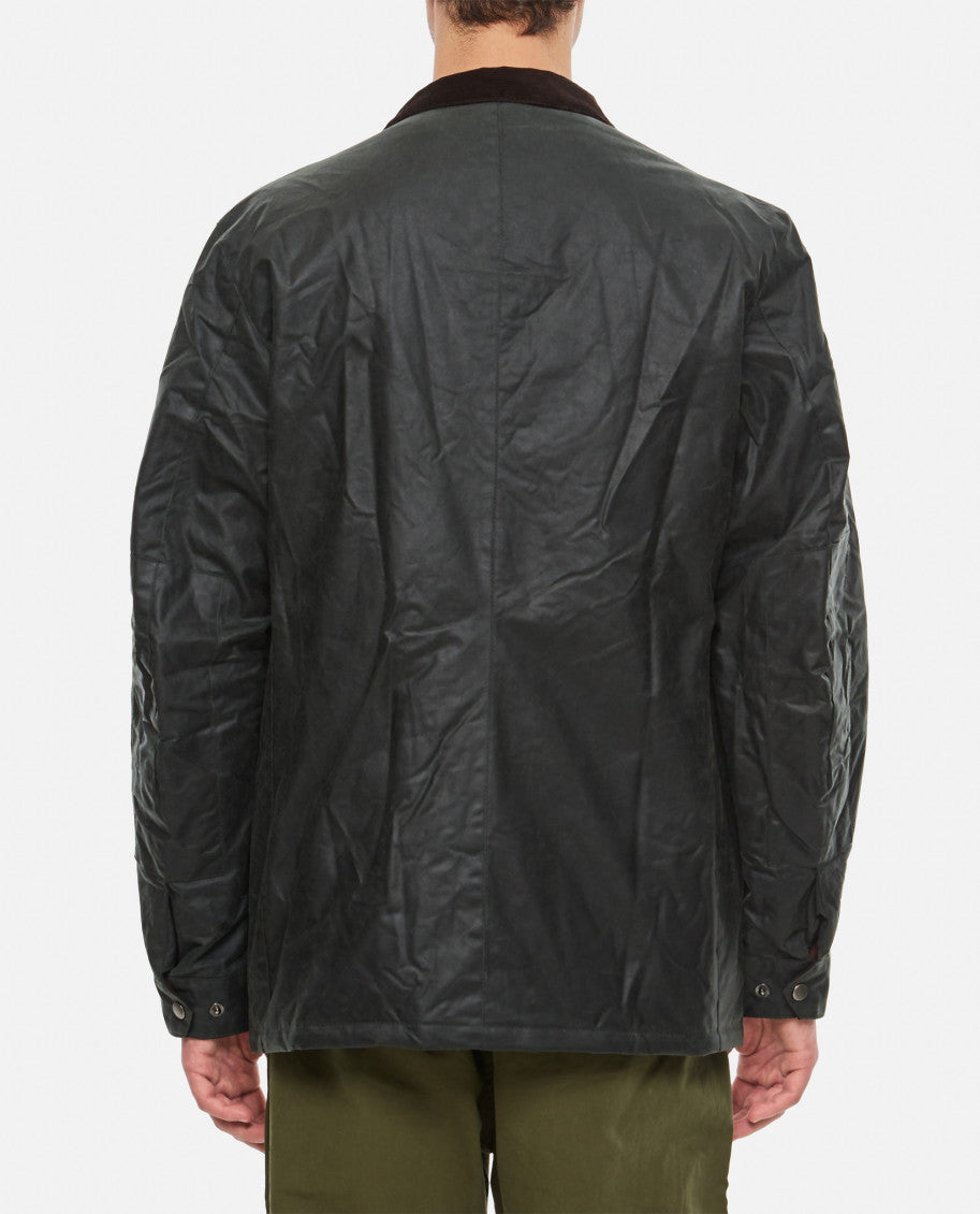 Dark Green Duke Wax Jacket 3