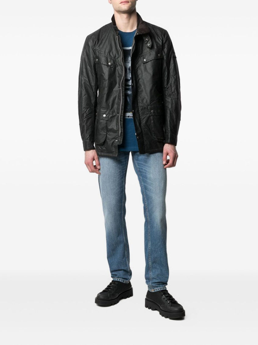 Dark Green Duke Wax Jacket 6