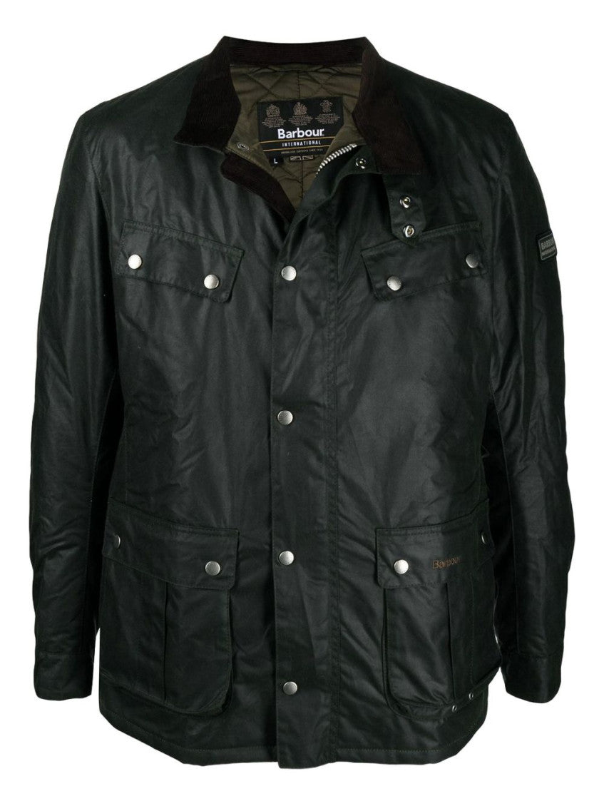 Dark Green Duke Wax Jacket 7