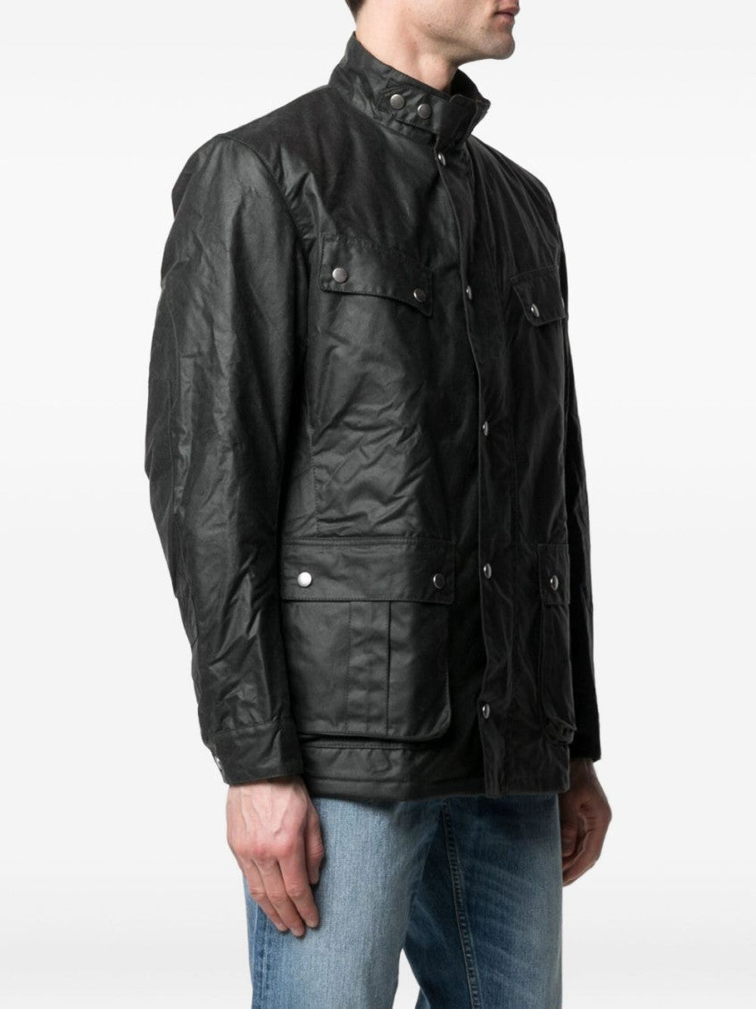 Dark Green Duke Wax Jacket 8