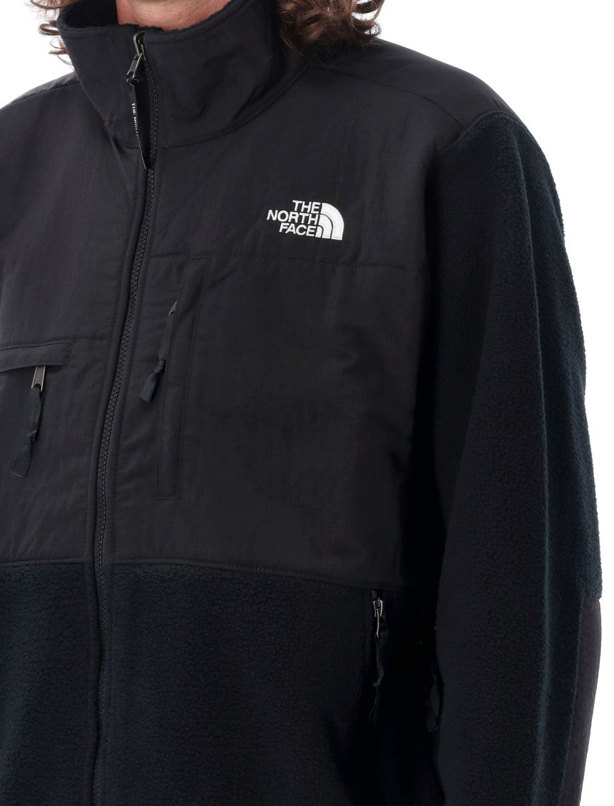 Black Stand-Up Collar Logo Jacket 3