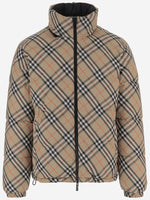 Beige Check Pattern Jacket 1