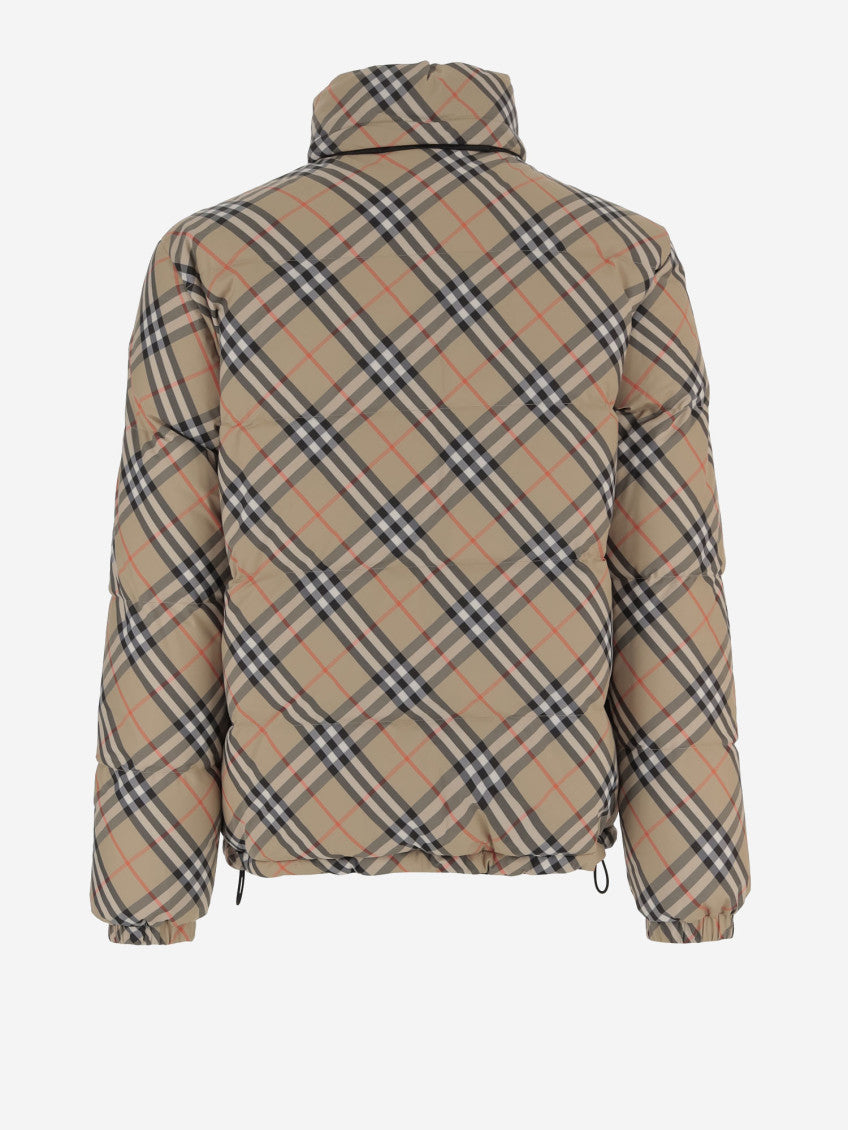 Beige Check Pattern Jacket 4