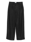 Dark Grey Dart-Detail Trousers 1