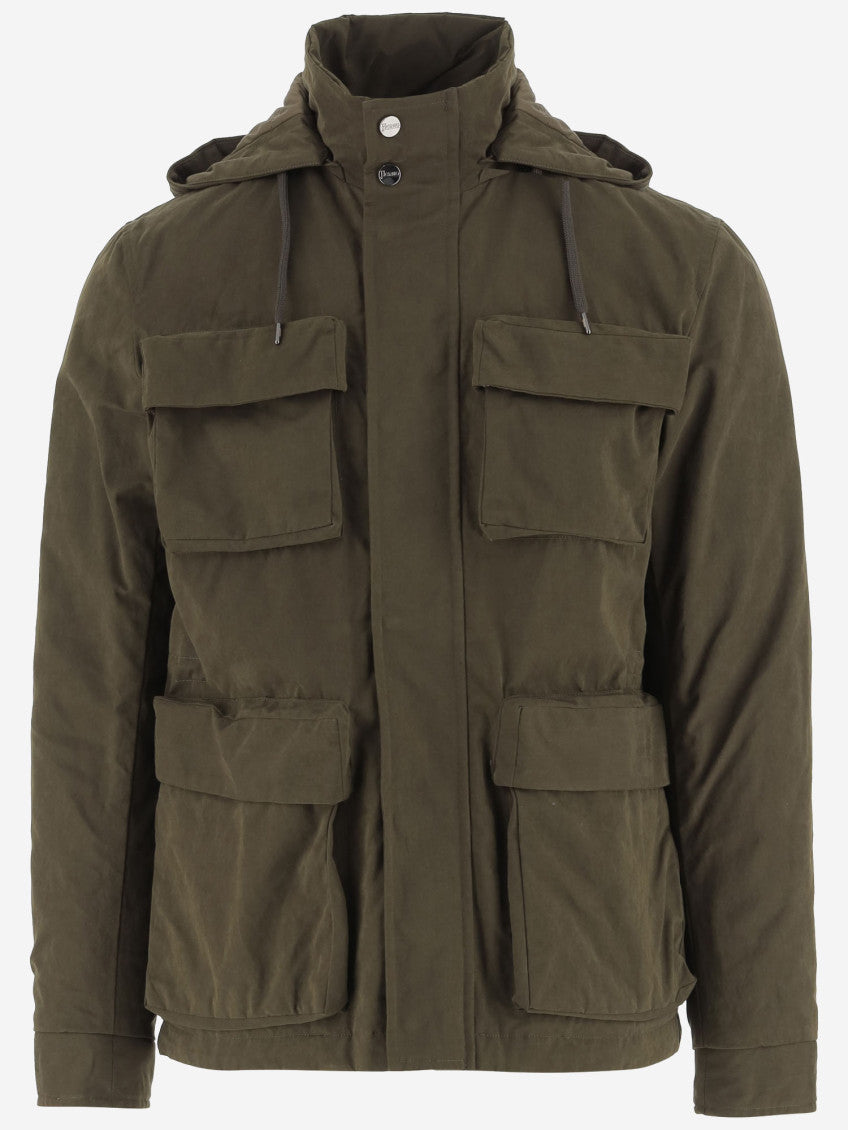 Green Multiple Pocket Jacket 1