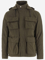 Green Multiple Pocket Jacket 1