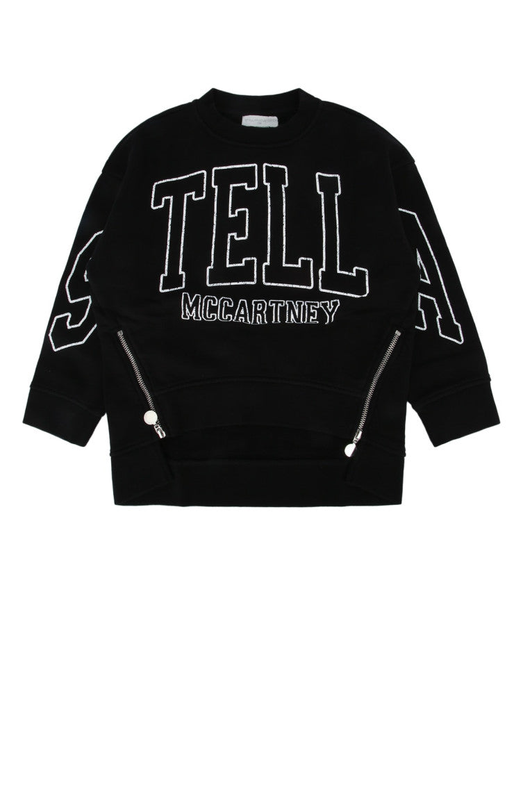 Kids Black Logo Sweatshirt 1