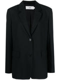 Black Single-Breasted Blazer 1