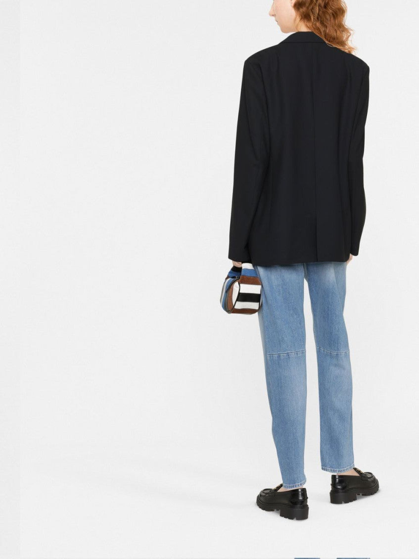 Black Single-Breasted Blazer 4