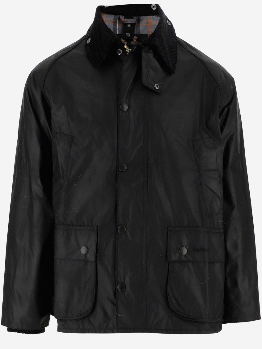 Black Corduroy Collar Jacket 1