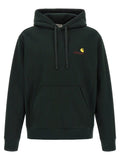 Dark Green Logo Hoodie 1