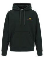 Dark Green Logo Hoodie 1